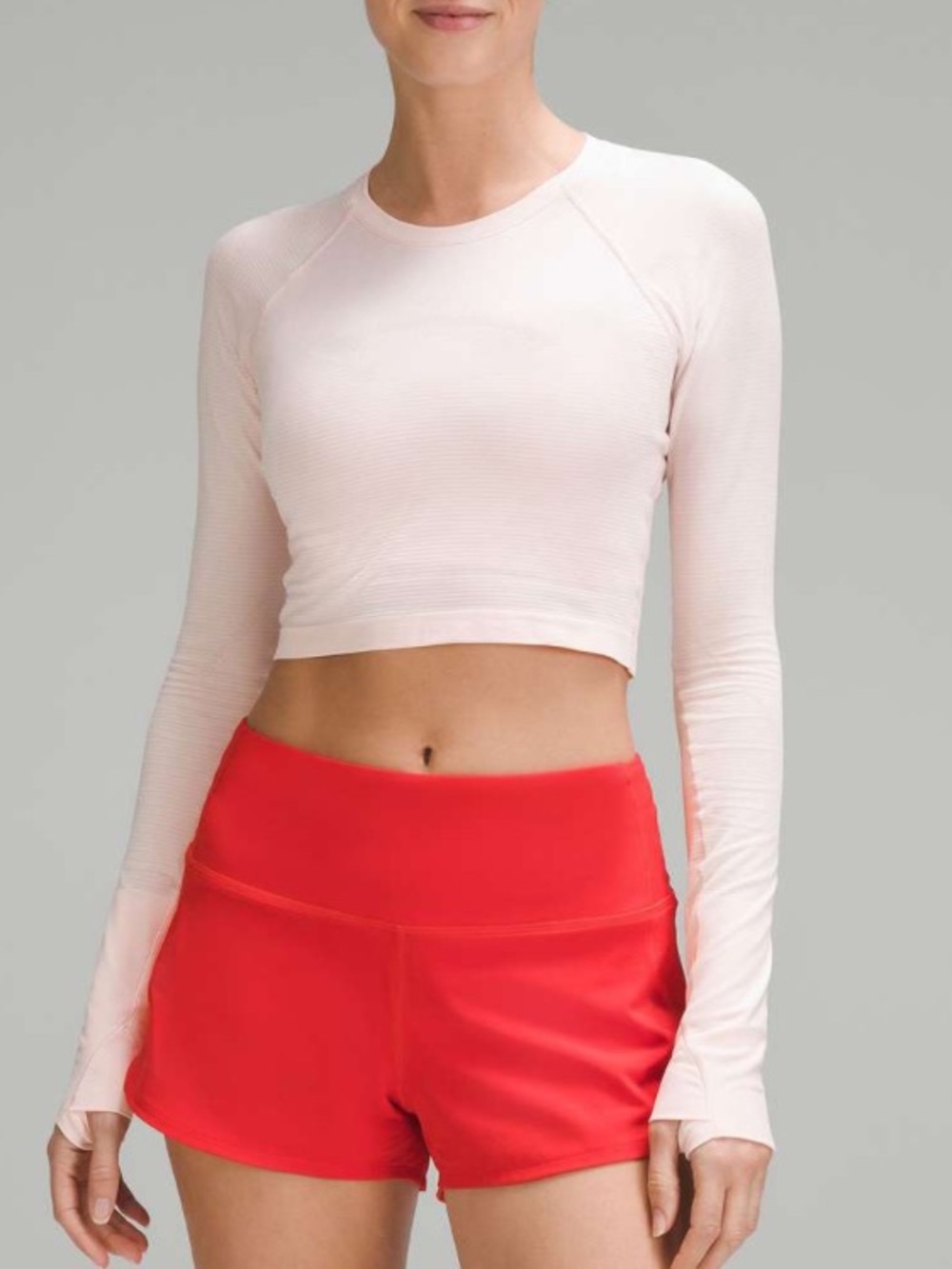 Lululemon Swiftly Cropped Longsleeve - Sz 4
